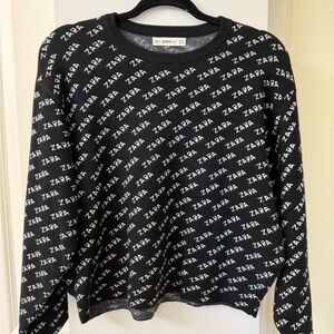 Zara Monochrome Knit Sweater